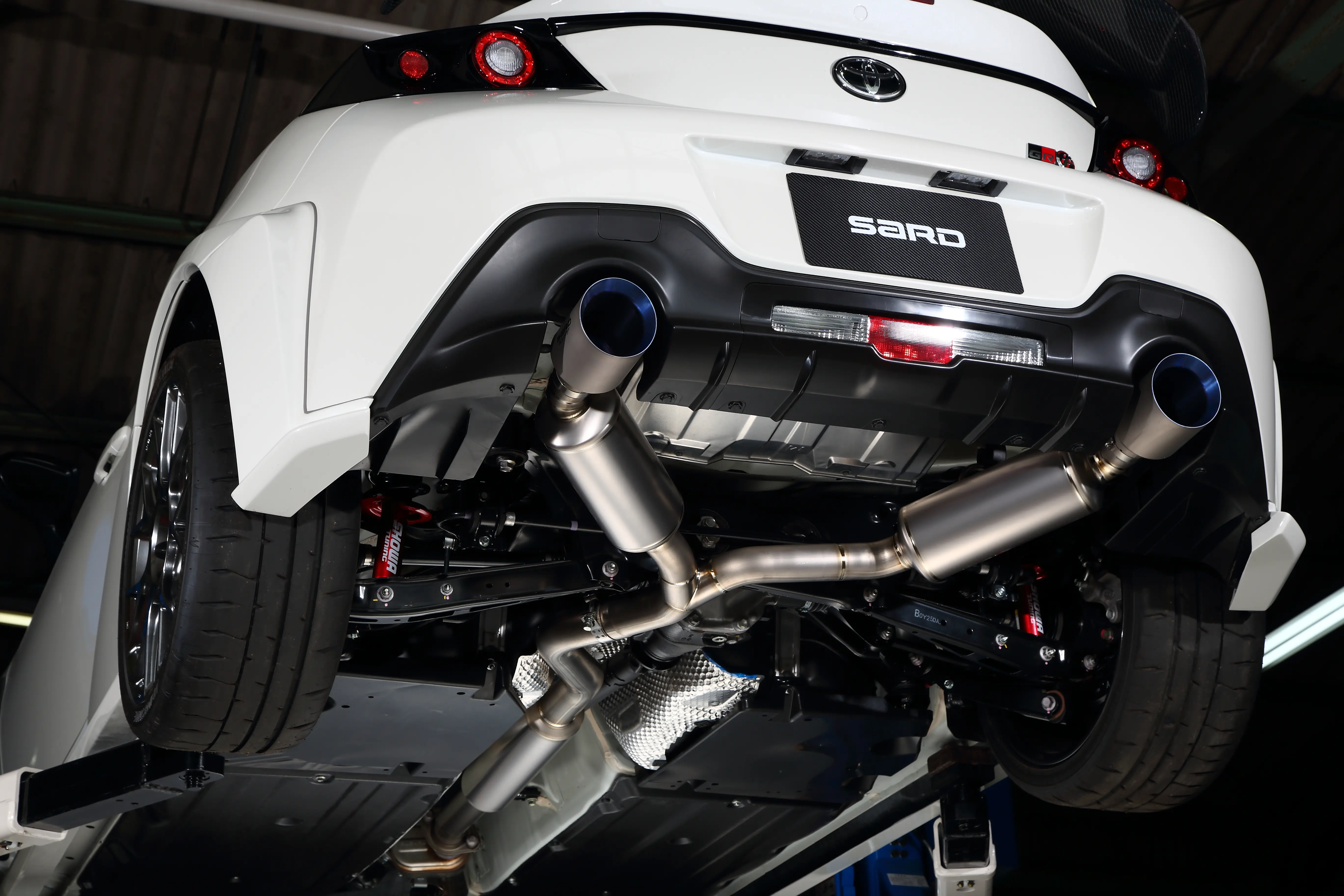 SARD Ti-Z FULL TITANIUM 2 Tips MUFFLER for GR 86/BRZ - Genuine