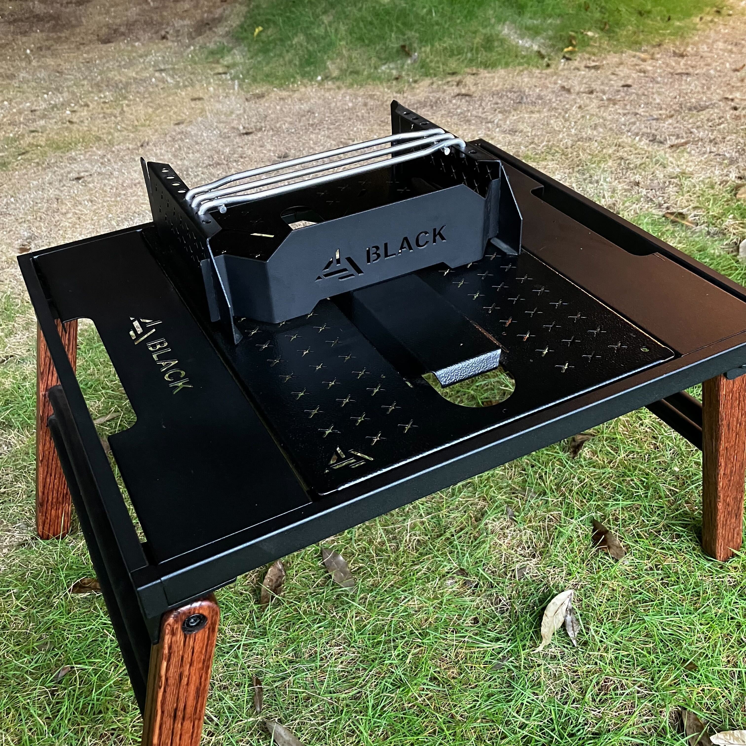 BLACK DESIGN ブラックデザイン アイアンウッドテーブル 日和