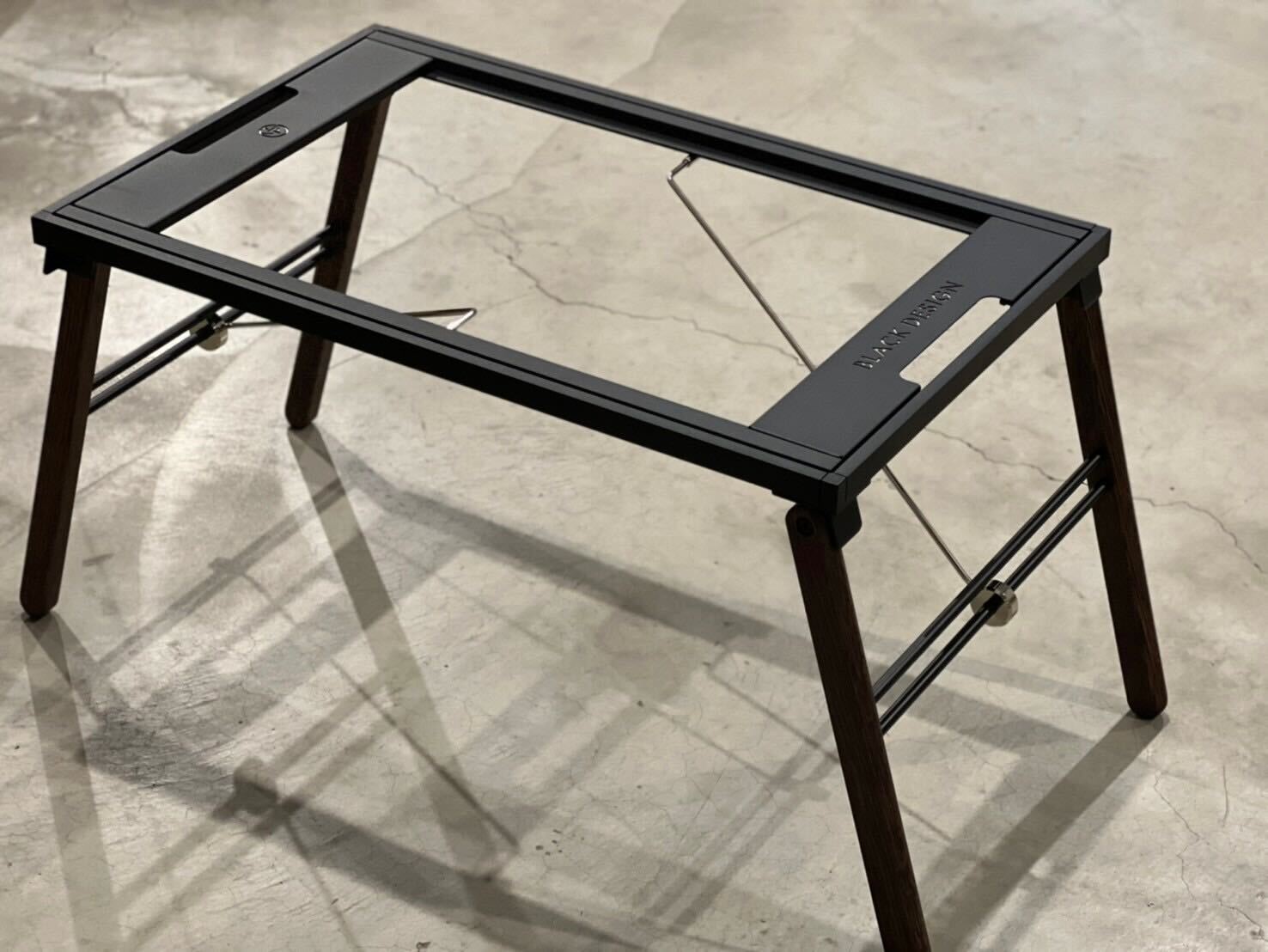 BLACK DESIGN 真鍮 アイアンバー 系 kei ハレテーブル 用 【公式通販】