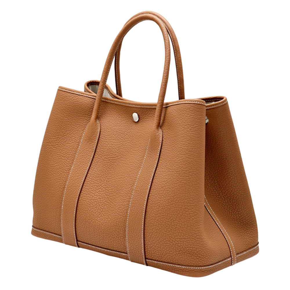 未使用] エルメス ガーデンパーティーPM ネゴンダ ゴールド シルバー