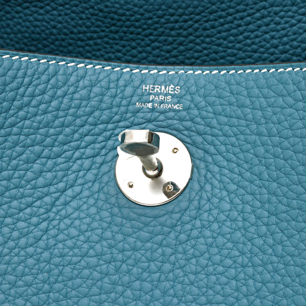 未使用] エルメス リンディ 26 トリヨンクレマンス ニューブルージーン
