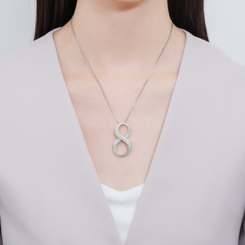 新品] ユキザキ ノンブル ナンバーペンダントトップ【8】Lサイズ【正規