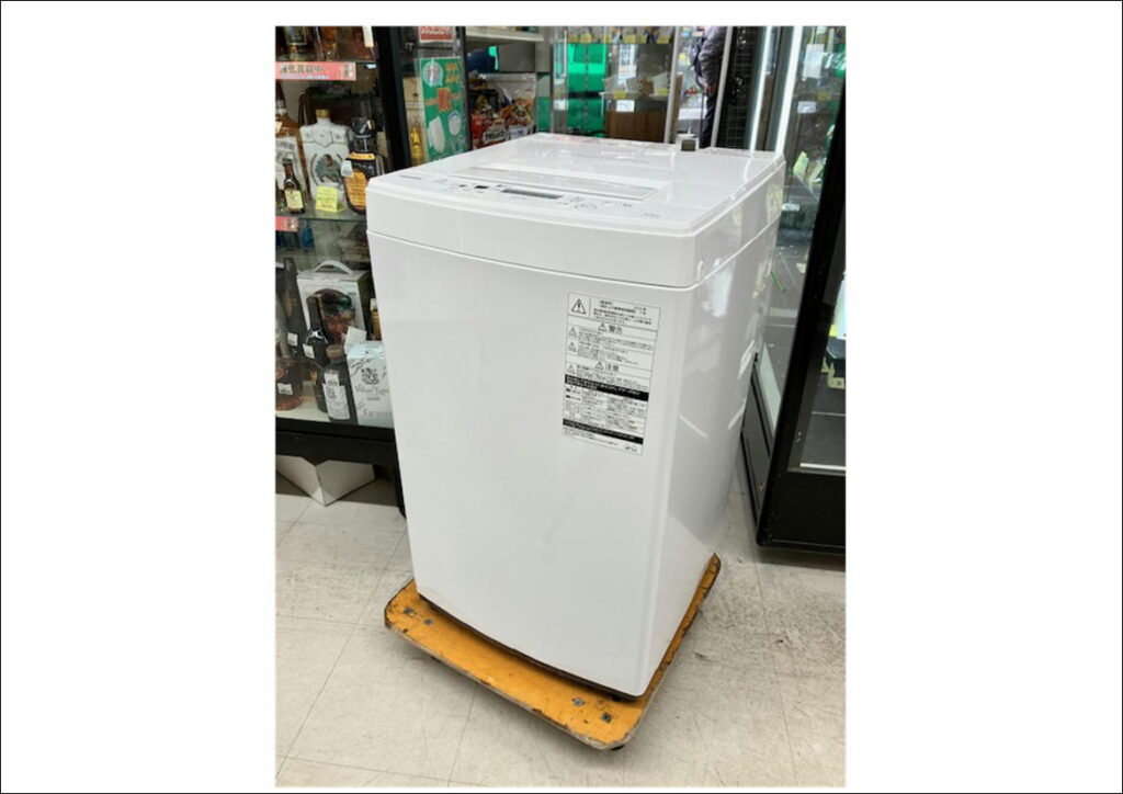 東芝 AW-45M7 2019年 ステンレス槽 パワフル洗浄 73019-1- ♢TOSHIBA