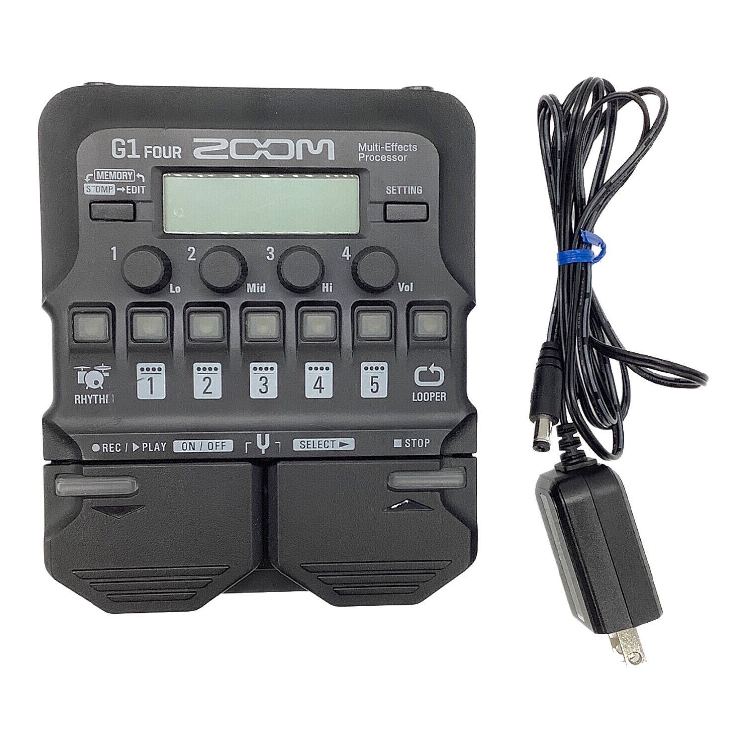元箱あり 美品 ZOOM G1 FOUR マルチエフェクトプロセッサー 元箱あり 美品
