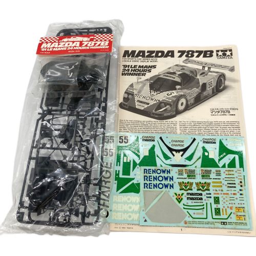ヒロ Tamiya Mazda 787B 1/10スケール ヒロ Tamiya Mazda 787B 1/10