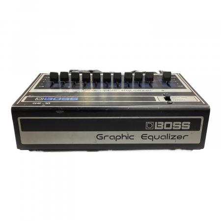 BOSS (ボス) グラフィックイコライザー GE-10｜トレファクONLINE