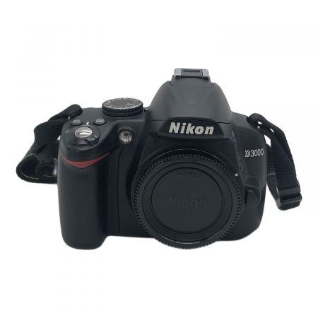 Nikon D3000 デジタル一眼レフ DX ボディ ♥ Nikon D3000 ♥撮影枚数