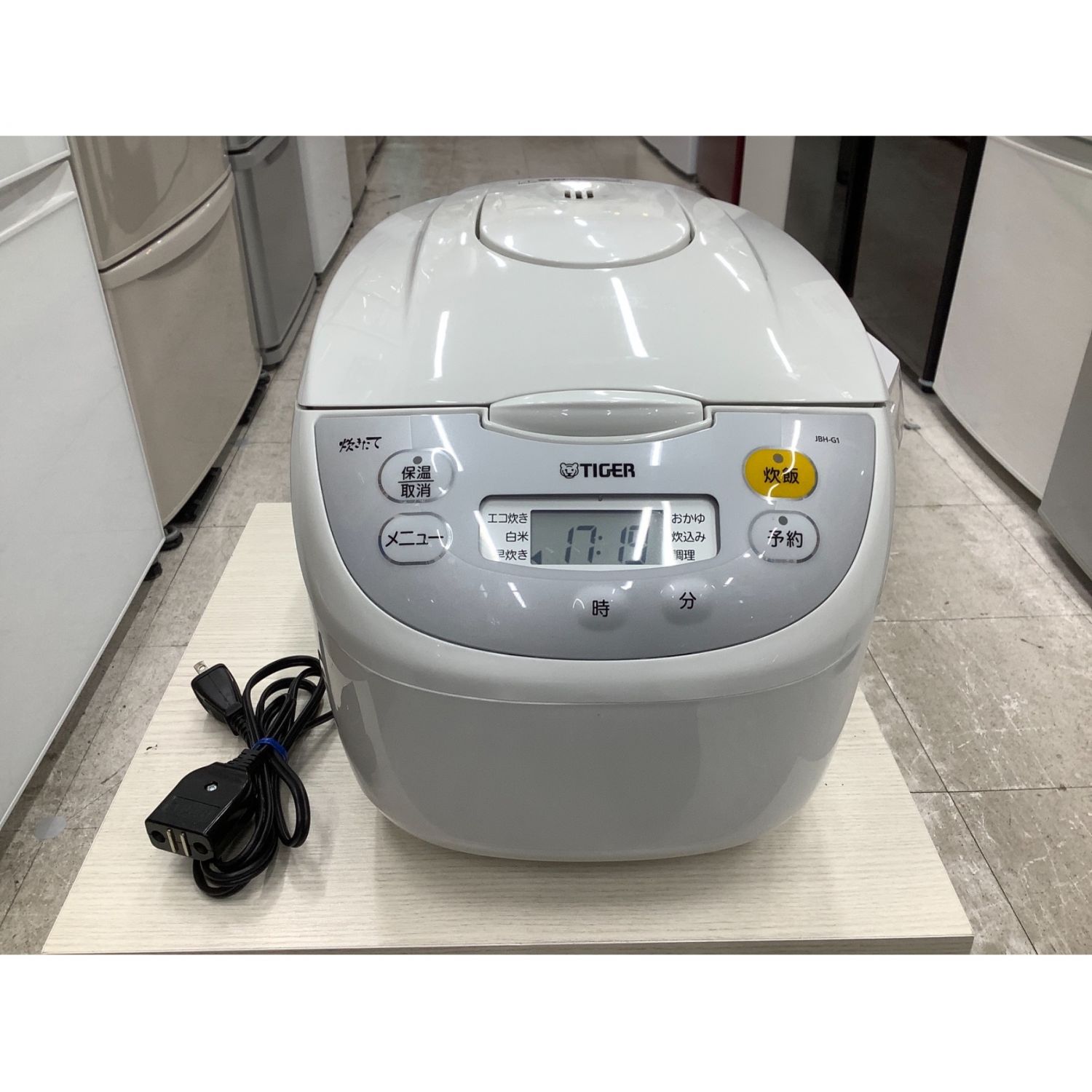 炊きたて 炊飯器 1升 JBH-G181W タイガー マイコン炊飯ジャー TIGER 10