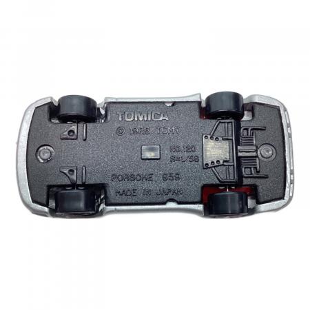 トミカ ポルシェ 959 シルバー シート黒 トミカ ポルシェ 959 シルバー