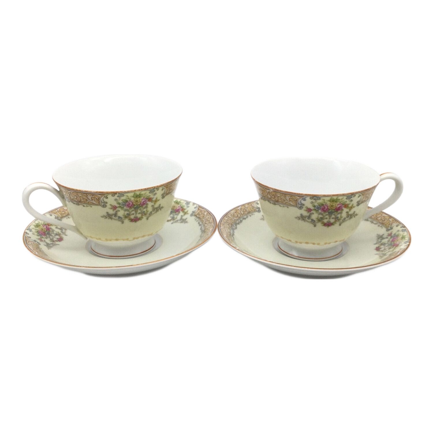 1912手塗りオールドノリタケカップ＆ソーサー5客＆他12点セット Noritake