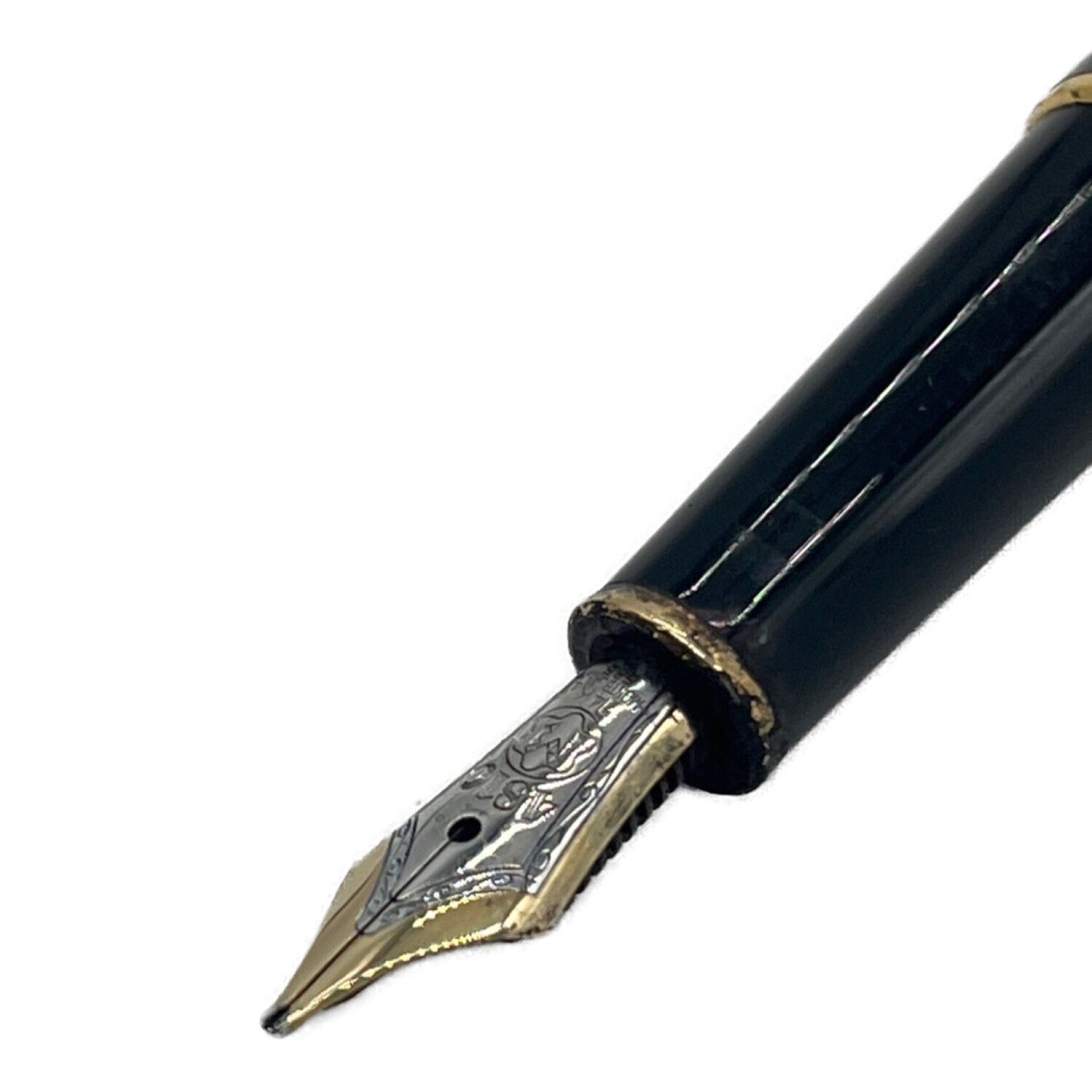 ジャンク万年筆 △MONTBLANC/モンブラン万年筆 ペン先585刻印 ジャンク