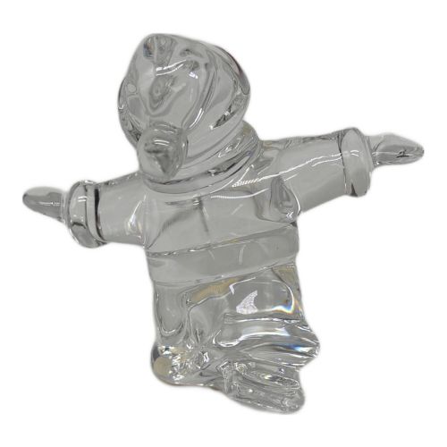 Baccarat (バカラ) オブジェ サンタクロース スケート｜トレファクONLINE