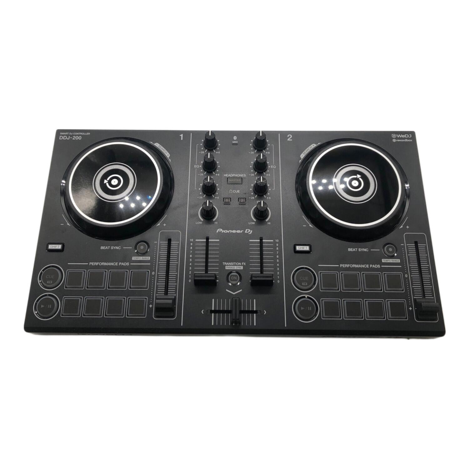 Pioneer DJ DDJ-200 USBコントローラー 箱無し コードあり Pioneer DJ