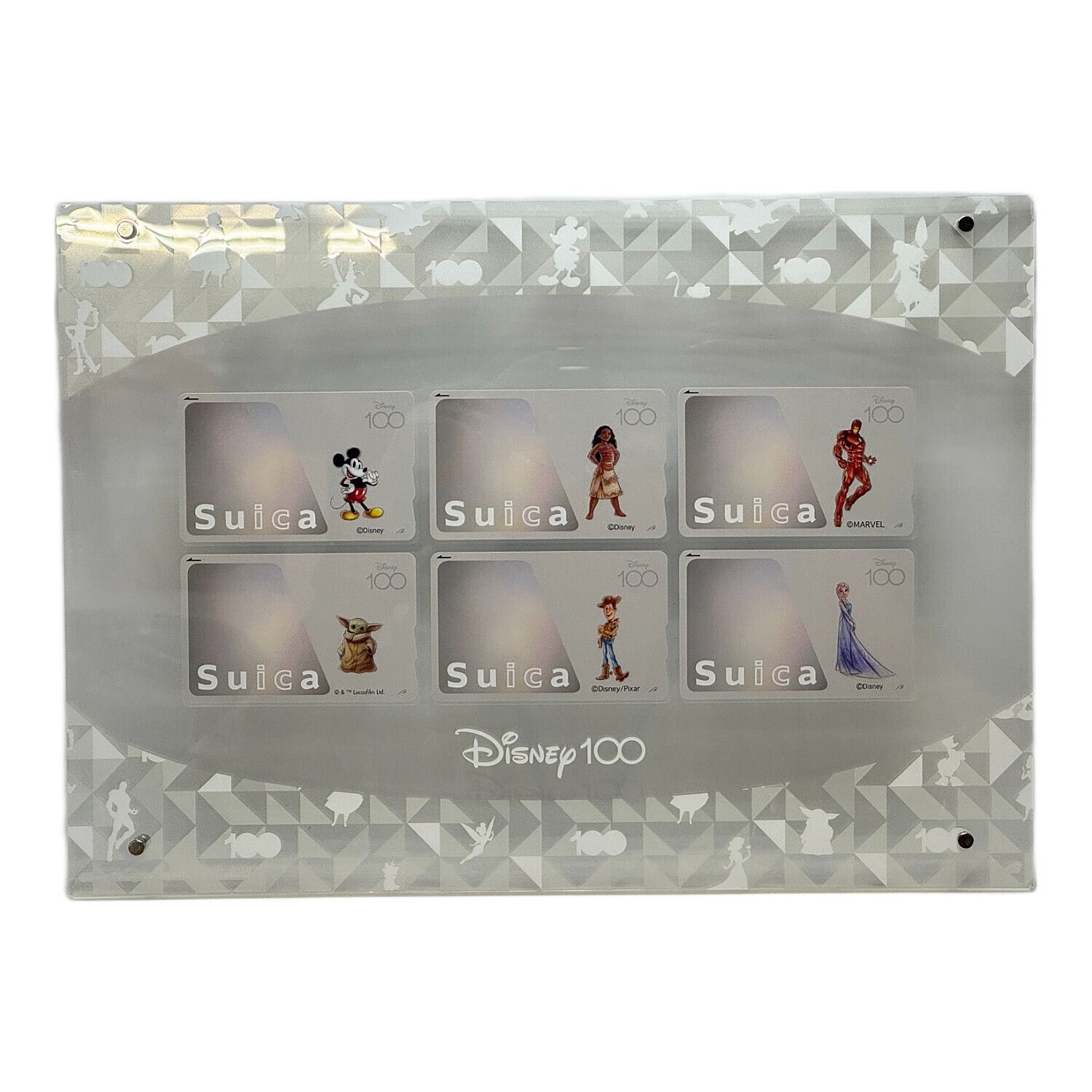即日発送 記念Suica（カード6枚＆アクリルフレームセット） 【公式通販】