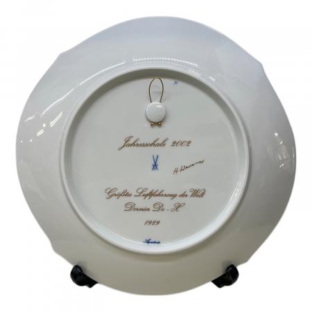 Meissen (マイセン) イヤープレート 飛行艇ドルニエドックス 2002