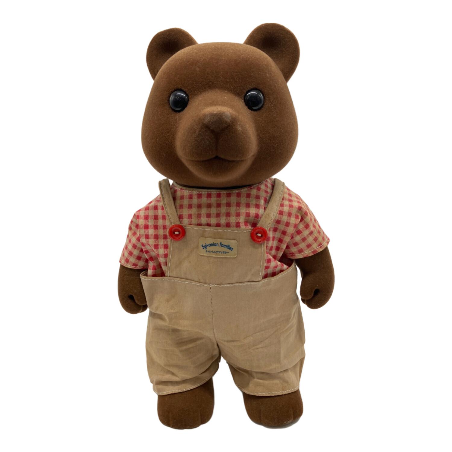 販促展示用 特大サイズ シルバニアファミリー クマ 身長28.5cm 貴重