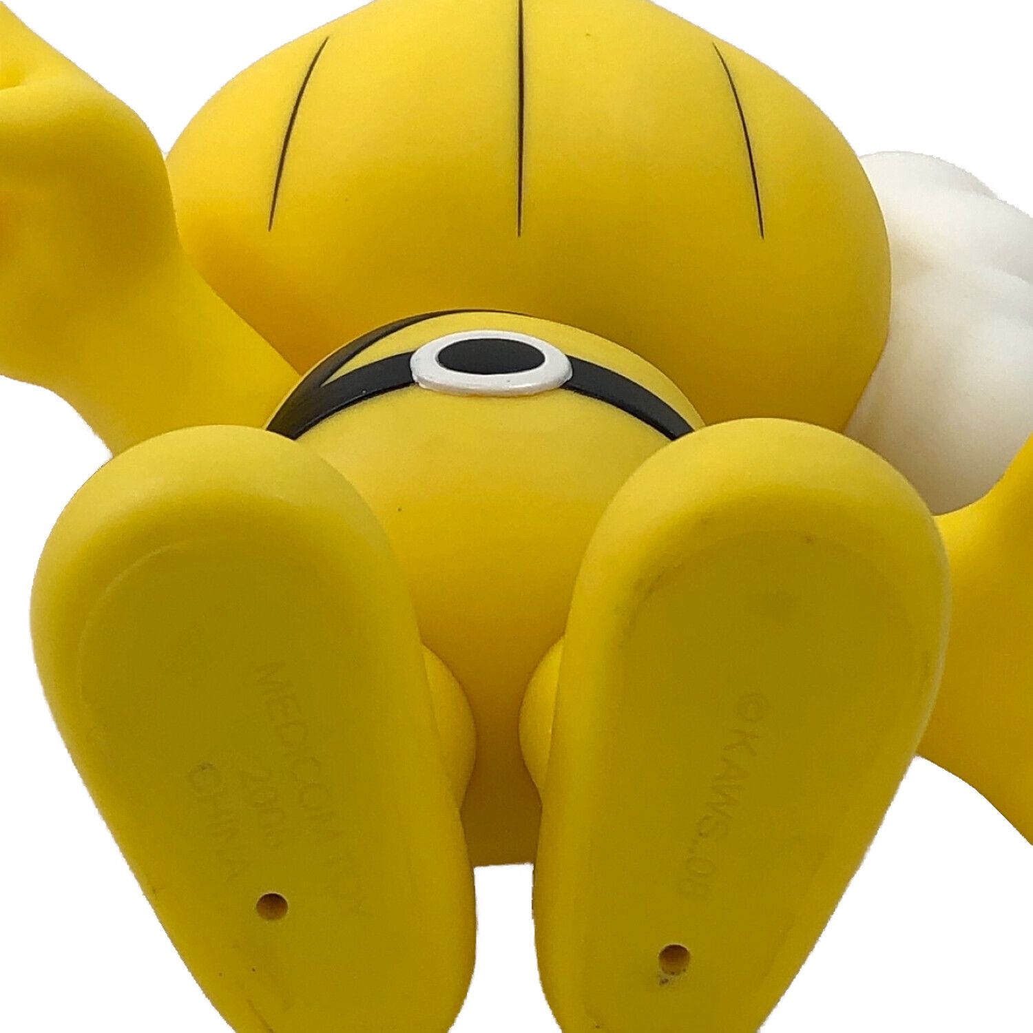 MEDICOM TOY /カウズ フィギュアKAWS JPP黄色と黒の2個セット MEDICOM