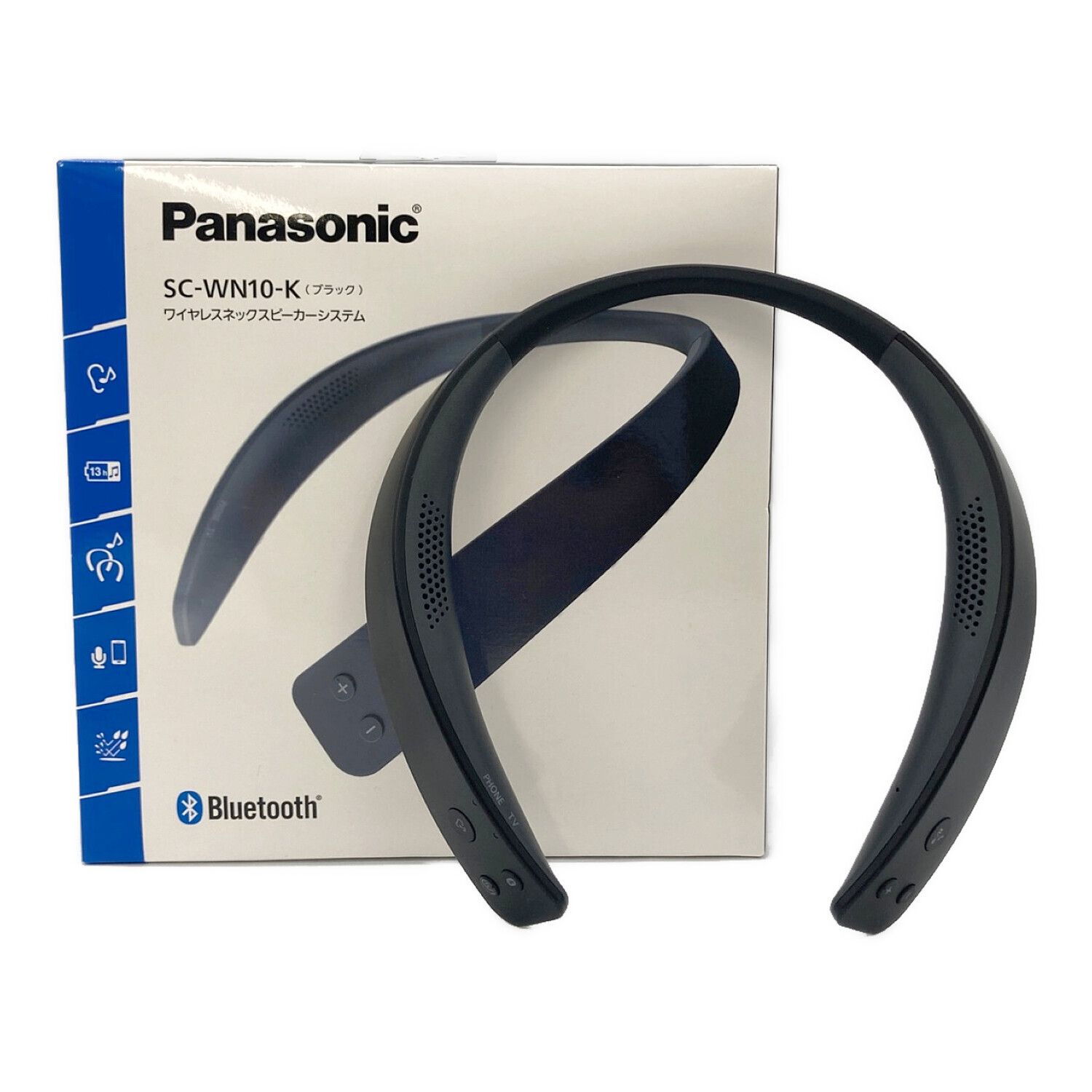 パナソニック Panasonic ワイヤレスネックスピーカー SC-WN10-K 【公式