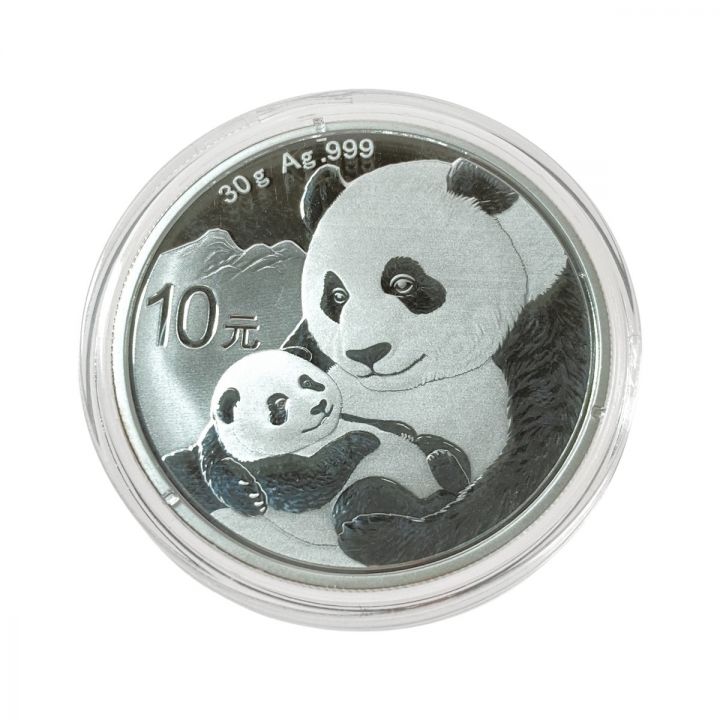 2004年 中国パンダ銀貨 中華人民共和国 Ag.999 1オンス銀貨 10元硬貨(