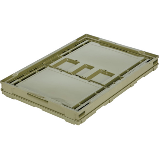 トラスコ 薄型折りたたみコンテナ 50L OD色 TR-O50B-OD | 公式