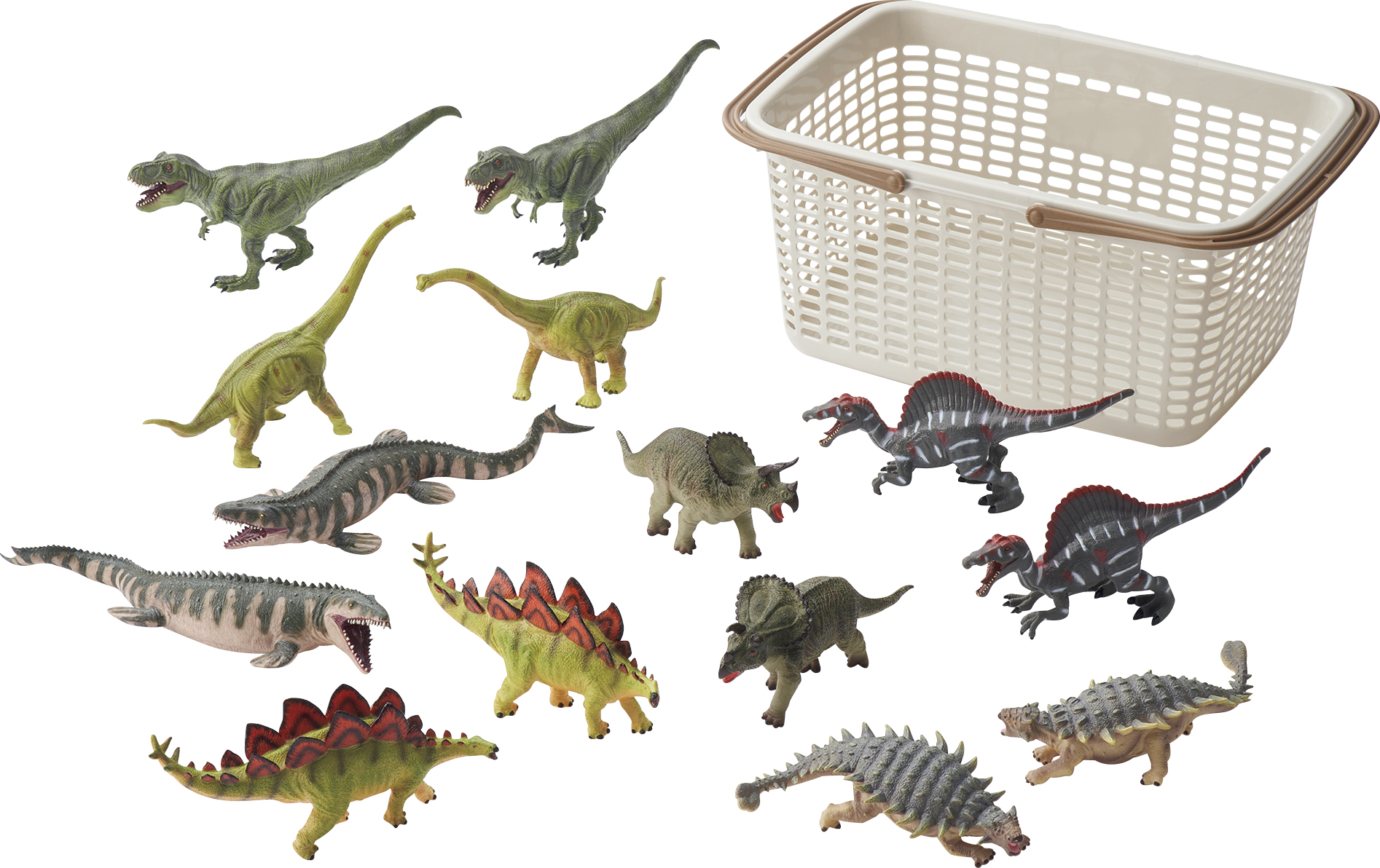 楽天市場】恐竜フィギュアセットの通販 恐竜フィギュアセット 多色 13体