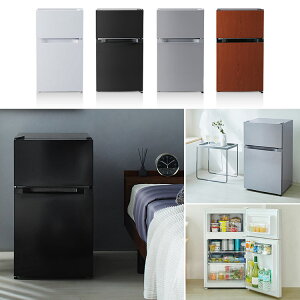 2ドア 87L 2024年 PRC-B092D-W オーヤマ 冷蔵庫 コンパクト 美品