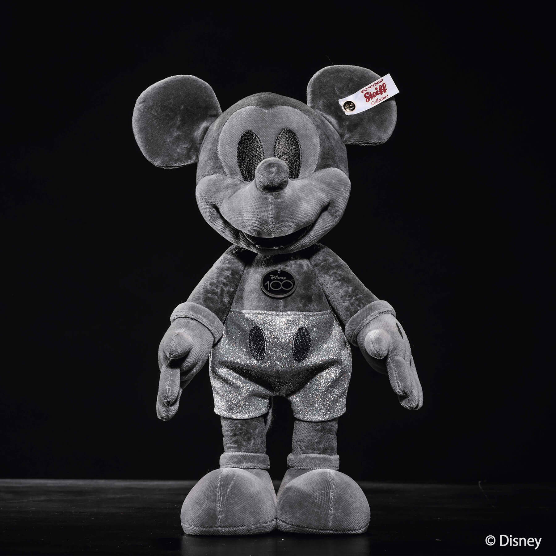世界限定】ディズニー D100 ミッキーマウス プラチナ □ | シュタイフ