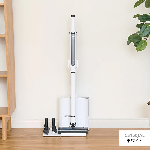 シャーク☆コードレスクリーナー☆CS501JRG☆バッテリー新品と同等☆2