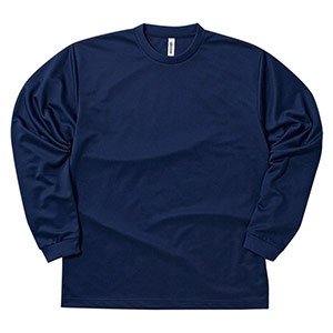 ドライロングスリーブTシャツ 00304－ALT 031 ネイビー
