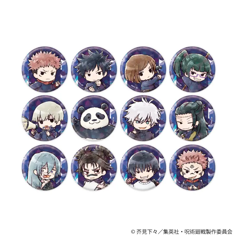 呪術廻戦 伏黒恵 じゅじゅフェス2024 缶バッジ 呪術廻戦 じゅじゅ