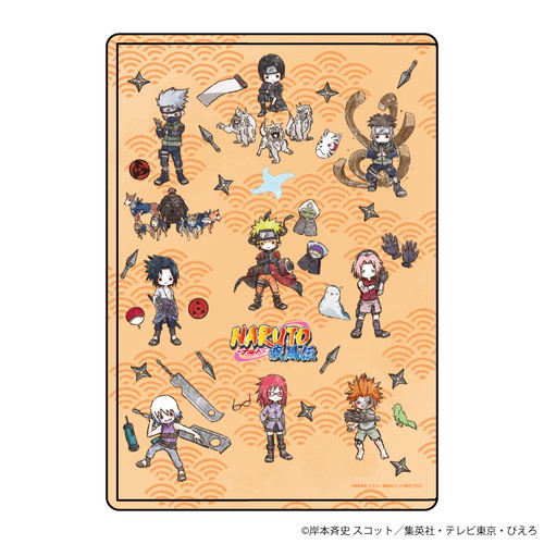キャラクリアケース「NARUTO－ナルト－ 疾風伝」08/木の葉＆鷹(グラフ