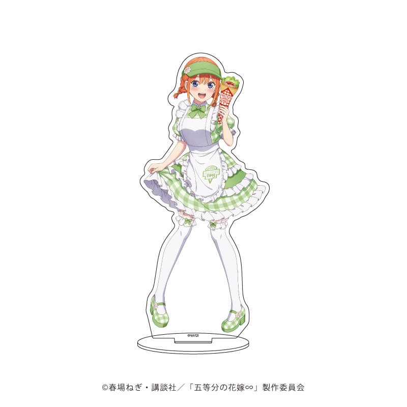 アクリルスタンド「五等分の花嫁∽」35/五月 クレープ店員ver.(描き