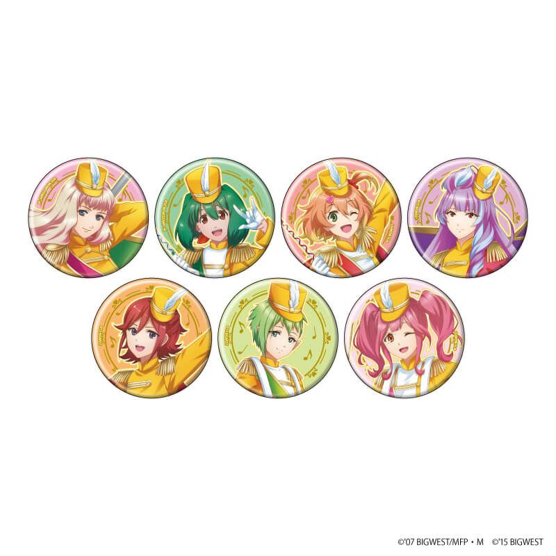 缶バッジ「『マクロスF』『マクロスΔ』」05/コンプリートBOX(全7種