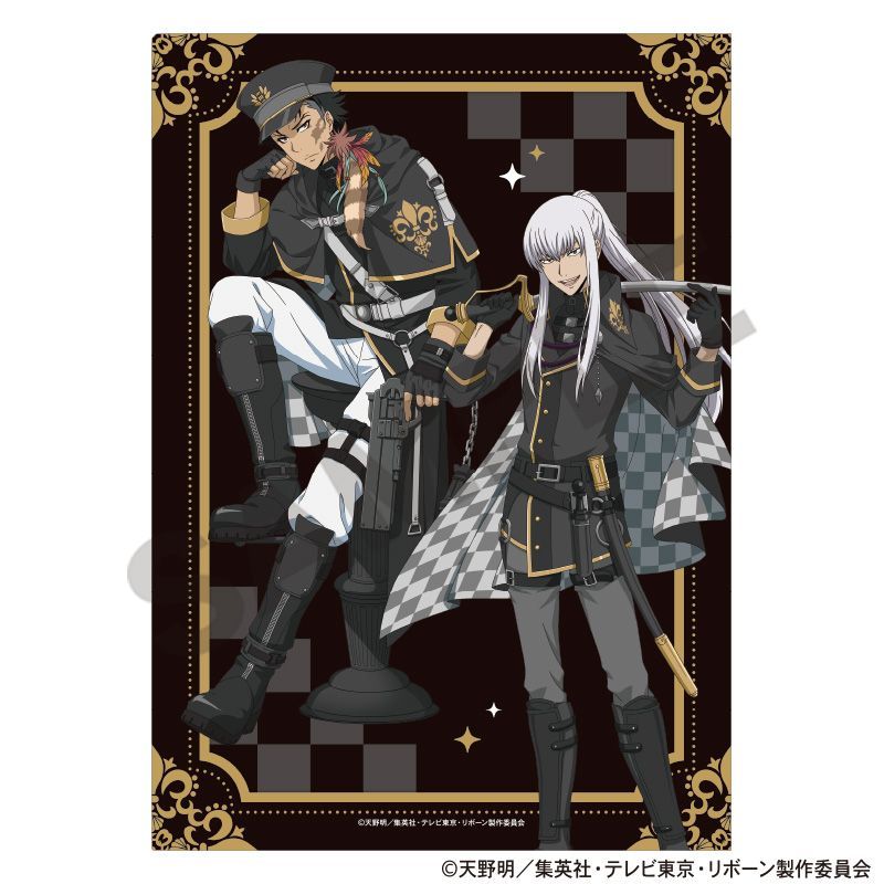 家庭教師ヒットマンREBORN! XANXUS スクアーロ クリアポスター Amazon