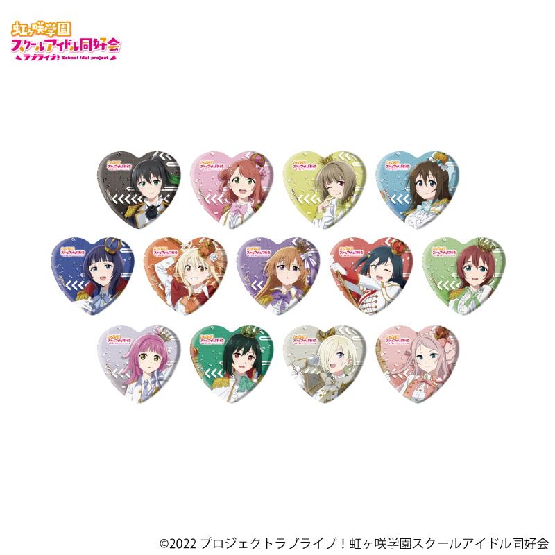 ラブライブ！ ユニット甲子園 みらくらぱーく 缶バッジ ラブライブ