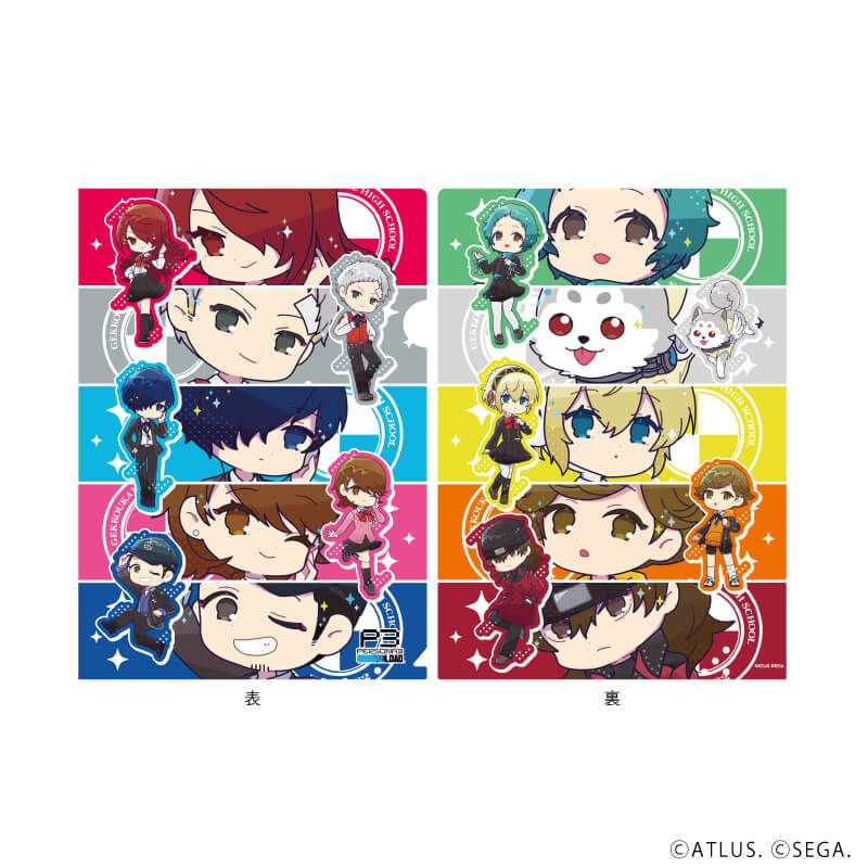 コンプset》クリアポスター 京王電鉄 ペルソナ3リロード Amazon.co.jp