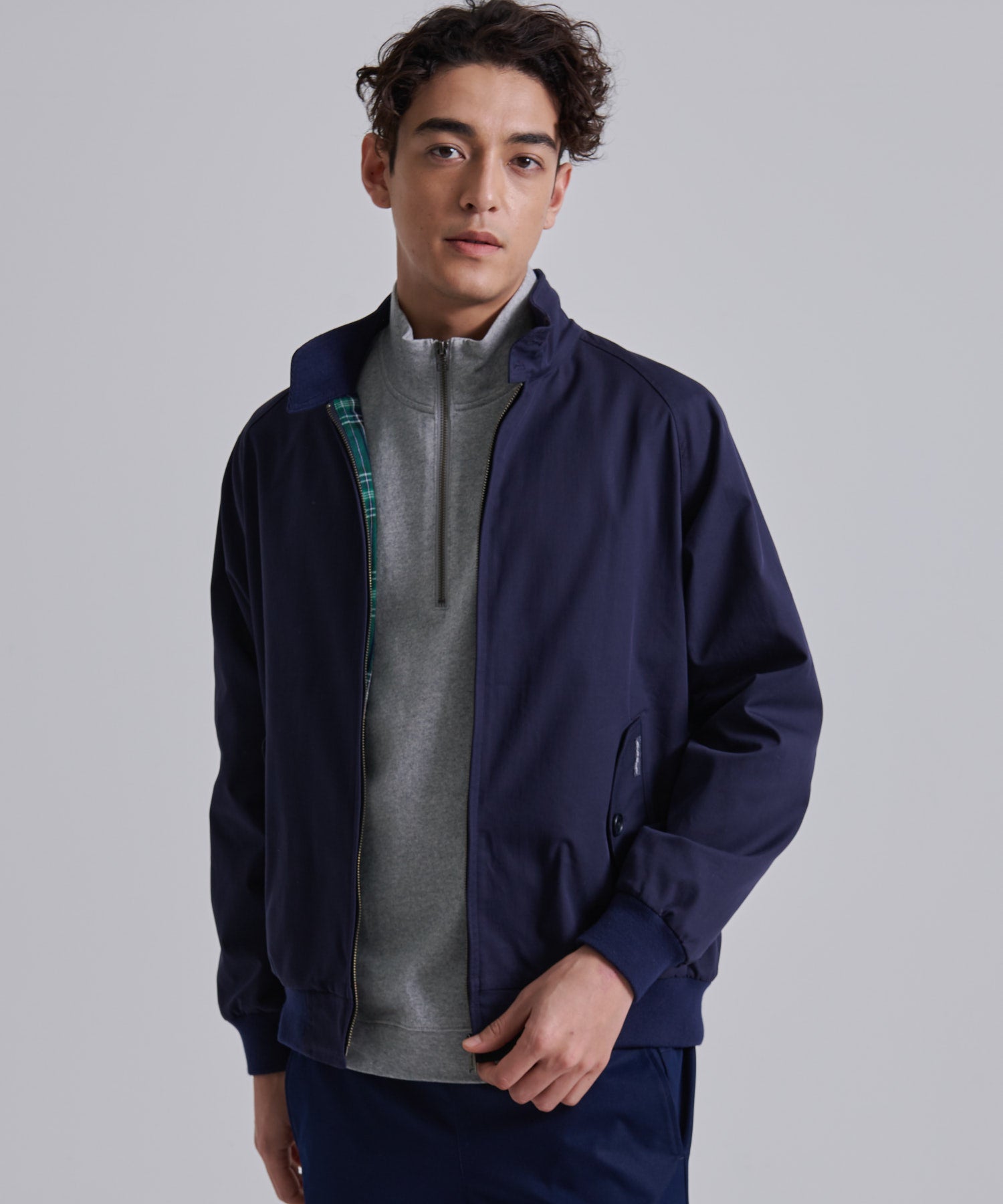 美品 オンライン Eddie Bauer レザージャケット ブルゾン 牛革
