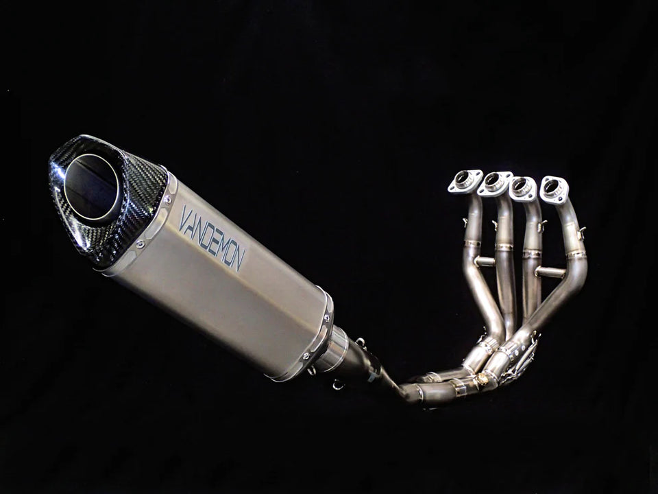 Vandemon Performance Kawasaki ZX6R ZX636 Full Titanium Exhaust
