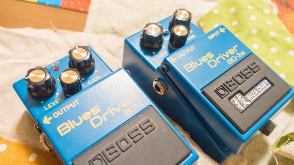 BOSS BD-2 Blues D オーバードライブ MOD Boss BD-2 Blues Driver