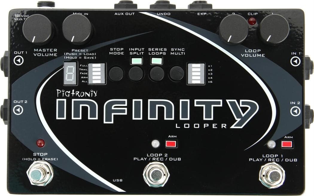 Pigtronix Infinity Looper - ライブミュージシャンによる生の現場での
