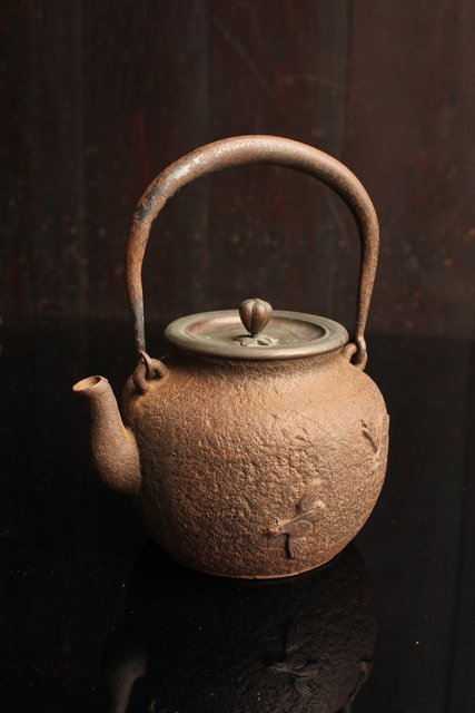 開運 龍 龍神 龍柄鉄瓶 骨董品 アンティーク