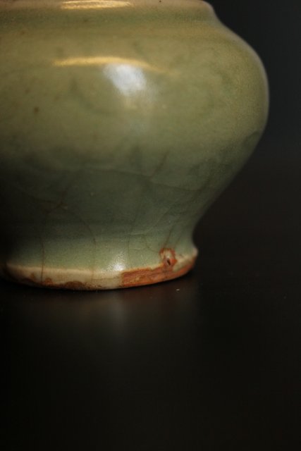 中国 天龍寺青磁 多口瓶 V R6323B 中国 天龍寺青磁 多口瓶 V R6323B