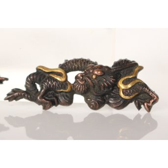 後藤仙乗 刀装具/縁頭/目貫 M039｜骨董店 のびる 古美術 骨董 和風建具