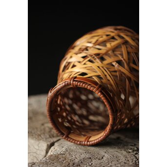 武関翠月 花籠 U281｜骨董店 のびる 古美術 骨董 和風建具 蔵戸 買取の