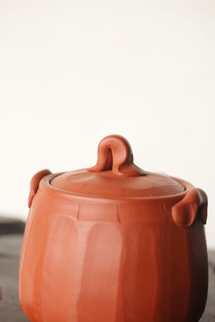 杉江木仙作 常滑急須 小型 朱泥 宝瓶 茶注B 杉江木仙作 常滑急須 小型