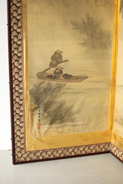 大木豊平 肉筆！金色日本画 真作 大木豊平 肉筆！金色日本画 真作 2025