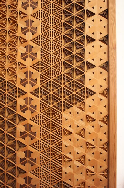 多種デザイン 組子細工 壁掛 R0487｜骨董店 のびる 古美術 骨董 和風