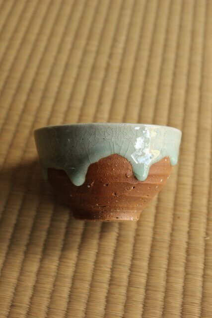 永楽善五郎 妙全 悠 「曙」信楽茶碗 P492｜骨董店 のびる 古美術 骨董