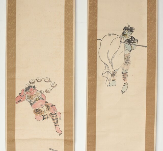 魯山人 画 紙本 掛軸 魯山人 画 紙本 掛軸 魯山人 画 紙本 掛軸 Yahoo