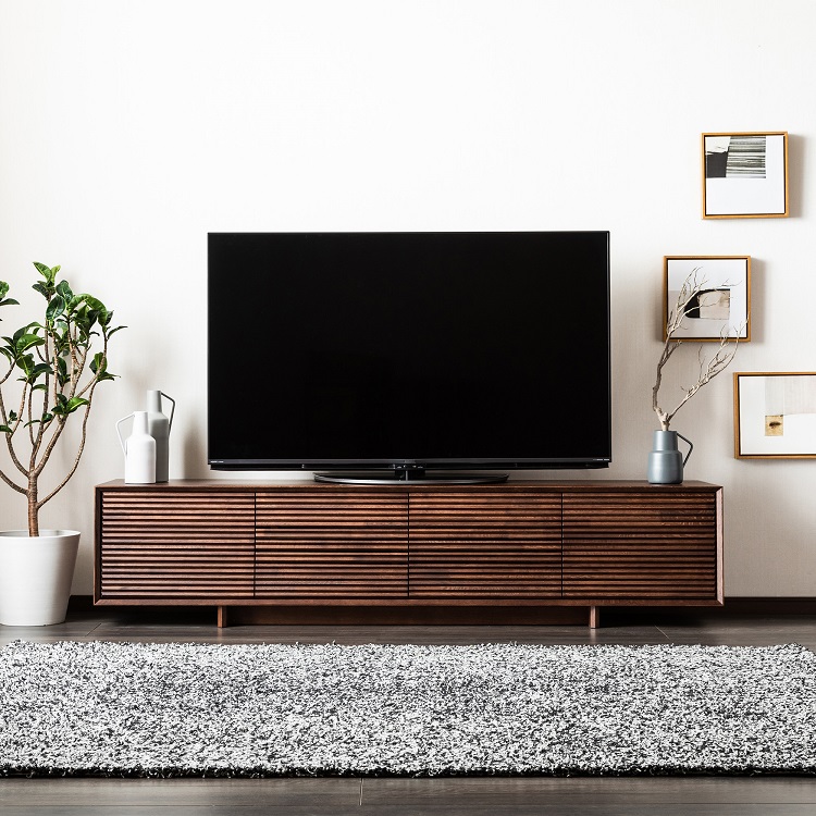 無料お届けエリア限定】カリモク60 TVボード W120 モカブラウン 無料お